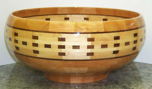 Delft II - Large Segmented Bowl